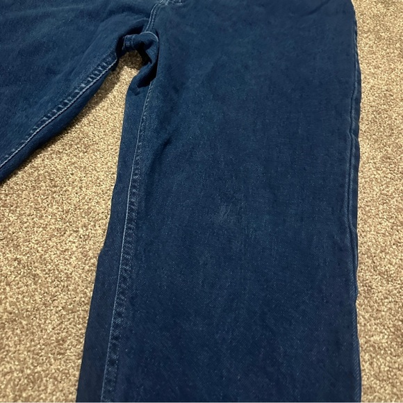Vintage 80s Lee Dark Wash Tapered Straight Leg High Rise Jeans Women’s Size 32 - Picture 7 of 15